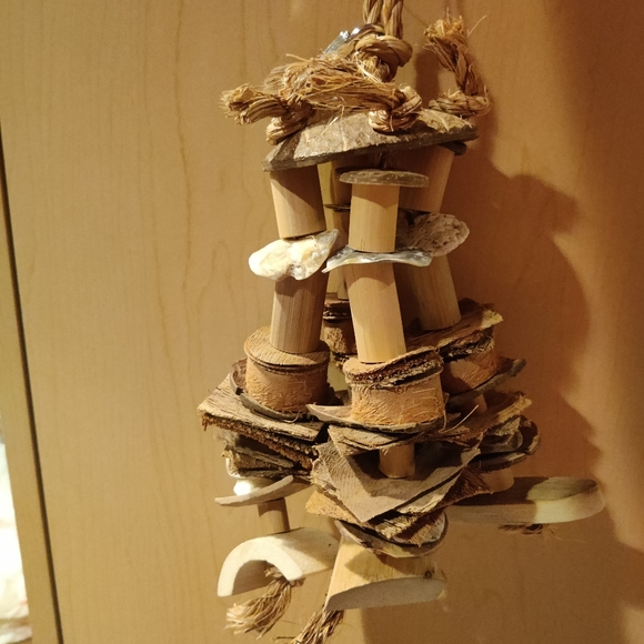 Natural Chew Bird Toy - Picture 1 of 5